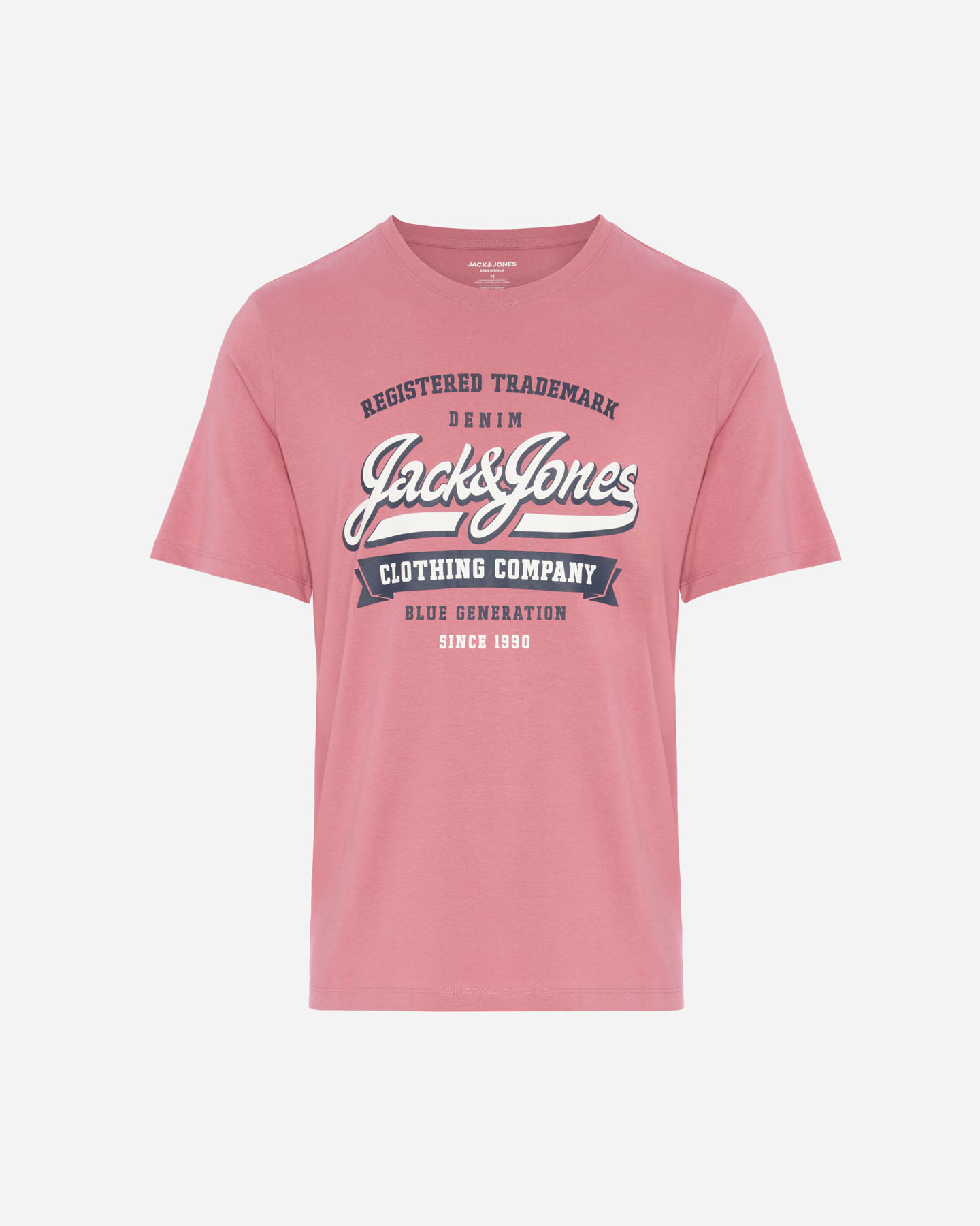 T-shirt JACK & JONES LOGO COL M - Rosa - 0 | Cisalfa Sport